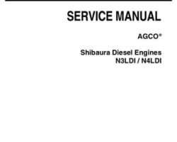 Shibaura Diesel Engine Repair Manual